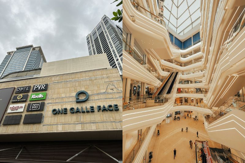 One Galle Face Mall in Colombo with ocean view